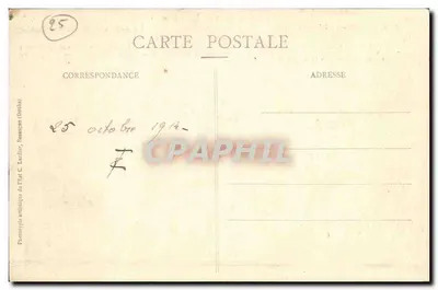 Montbenoît (Doubs) — Wnętrze kościoła — Szczegół rzeźb stalii — C.L. B. n°873 — Rewers