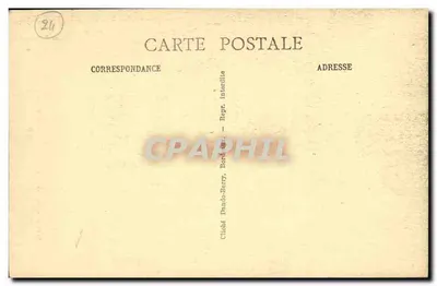 D.B. - CADOUIN (Dordogne) — Os Claustros (Mon. hist.) — A Confissão — Verso