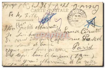 Domme - Os Grandes Rochos da Barre — F. D. S. A Dordônia Pitoresca — Verso