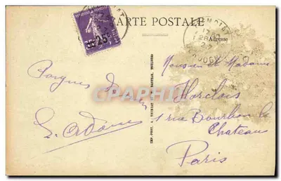 Le Bugue (Dordogne) — O Ponte sobre a Vézère — Edições Lafage — Verso