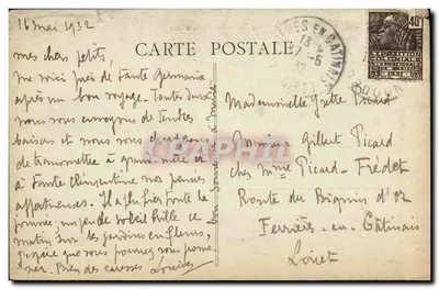 La Force (Dordogne) — Le Couvent — Edit. Rata — Verso