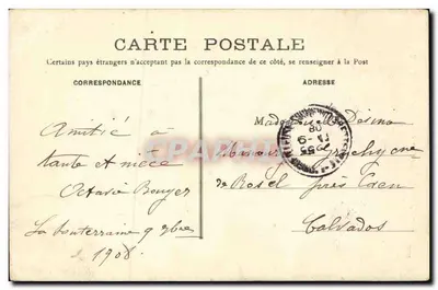La Souterraine - La Chiesa del Convento — Octavie Boyer, editore n°15 — Verso