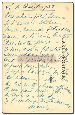 La Seuterraine (Creuse) — Étang de la Grande-Cazine i Zamek La Fau — nr 21 — Rewers