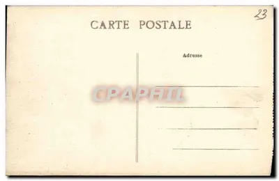La Seuterraine (Creuse) — Plac Font au Moine — wydawca anonimowy, n° 36 — Rewers