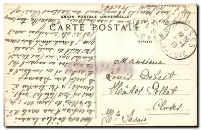 Wąwóz Glénic i Most Kolejowy, blisko Guéret (Creuse) — nr 250 — wydawca nie widoczny — Rewers