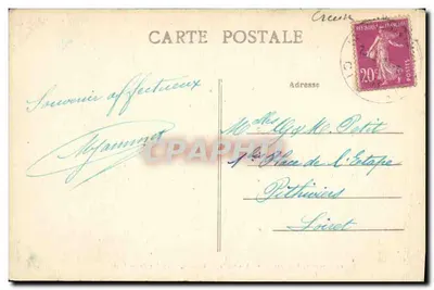 La Creuse Pittoresque — 48. De oevers van het Thaurion - De Rigole van de Duivel — MFA — Achterkant