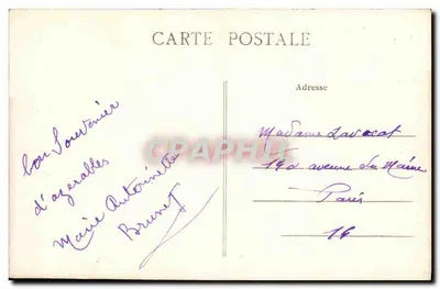 A Creuse Pittoresque — Paisagens na grande Creuse no Confluent — Fresselines — n° 182 — Verso