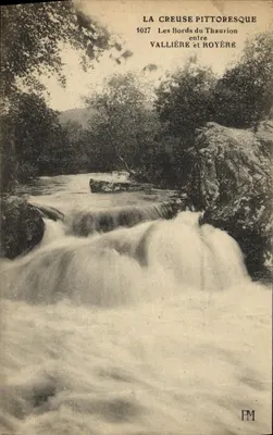 La Creuse pitoresca — Os Margens do Thaurion entre Vallière e Royère — PM, n°1027