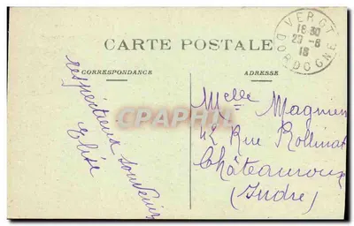 Périgueux — Torre Romana de Vésone — Editor Périgueux, n°23 — Verso
