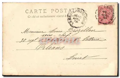 Périgueux — Pałac Sądowy i Bulwar Michel Montaigne — Dordogne — 67 — Rewers