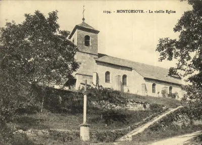 Montgesoye - A antiga igreja — editor desconhecido, n° 1194