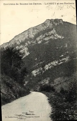 Laissey e seus Rochos — Arredores de Baume-les-Dames — O. Janier-Dubry Edit.