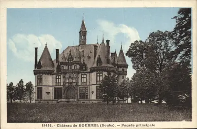 Castelo de BOURNBL (Doubs) — Facha principal — Edições C. L. R. Beaagon
