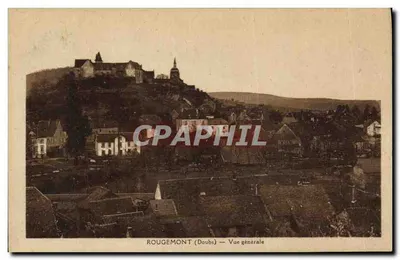Rougemont (Doubs) — Vista geral — Edições C. Lardier, Besançon