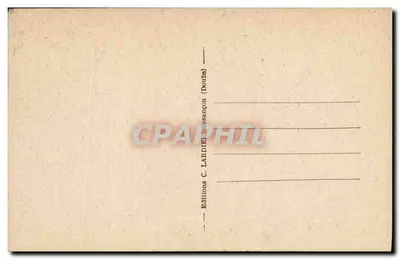 Rougemont (Doubs) — Vista geral — Edições C. Lardier, Besançon — Verso