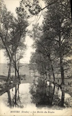 MOUTHE (Doubs) — As Margens do Doubs — Cl. Jouffroy