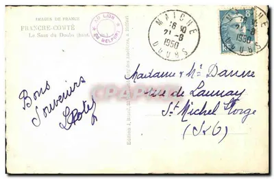 O Selvagem do Doubs — Franche-Comté — Edição L. Brand, n°6 — Verso