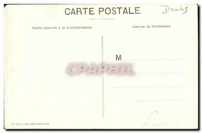 Jezioro Geschinen — Dolina Kander — Wydawcy CHOCOLAT KLAUS & Usiny w LOCLE (Szwajcaria) & MORTEAU (Doubs) — seria Alpestre Nr 129 — Rewers