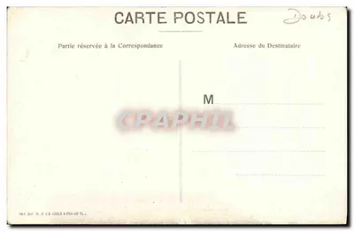 Le Cervin widziany z Riffelalp — Série Alpestre Nr 125 — Chocolat Klaus — Rewers