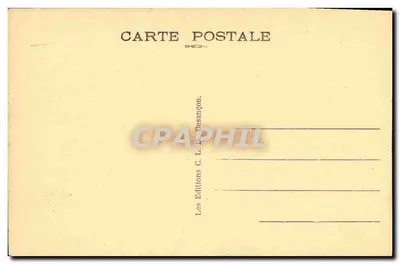 Ostatnie baseny Doubs — Granica francusko-szwajcarska — Wydawnictwo C. L. Besançon, nr 858 — Rewers
