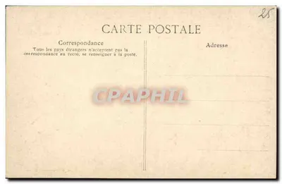 Pontarlier — Gara — Cliché Ch. Simon édit., Maiche — Rewers