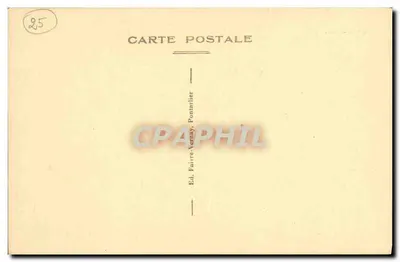 Entornos de Pontarlier — Las Gorges del Doubs después del Salto — Ed. Faire Verney — Reverso