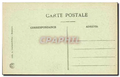 Entre-Roches — Piekliwa trasa z Pontarlier do Morteau — L. Guillard-Prêtre, nr 635 — Rewers