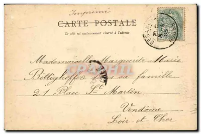 Besançon - Kerk van Sint Ferjeux. Zijgevel — Drukkerij Berthe Molds — Achterkant