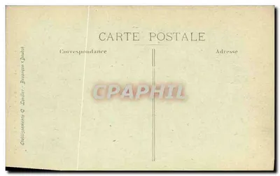 Besançon — Palazzo Granvelle e Grande Rue — C.L.B. n°96 — Verso