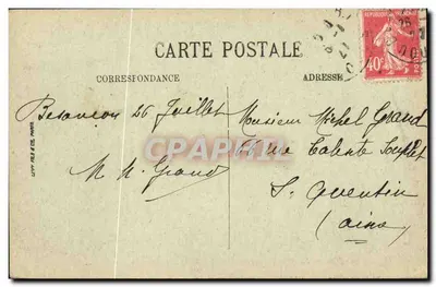 Besançon — De Vallée des Prés de Vaux à la Malate — LL — Achterkant