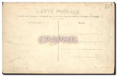 BESANÇON - Na drodze do Mazagran — Wycieczka do Franche-Comté — L. Mosdier, wyd. nr 6 — Rewers