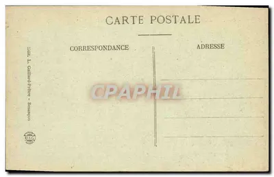 Besançon — O Casino e o Hotel dos Banhos — Editor L. Gaillard-Piètre, n° 488 — Verso
