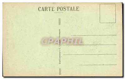 Besançon-les-Bains — A Capela dos Buis — Editor C. Lardier, n° 177 — Verso