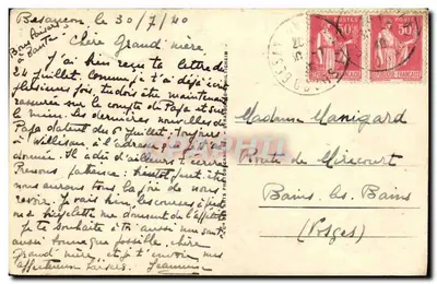Besançon — A Porta Rivotte — LL 45 — Verso
