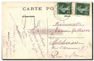 Le Doubs à Casamène et l'usine à gaz — vue du village de Velotte à 2 kilomètres de Besançon — éditeur BESANÇON Historique, n°12 — Verso