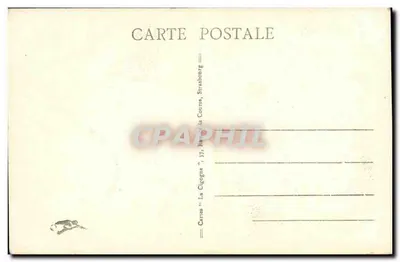 Promenade Chamars — Besançon-les-Bains — wydawca Carres 'La Cigogne', Strasbourg — Rewers
