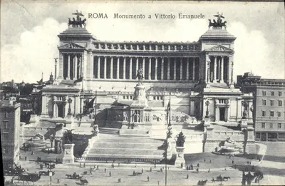 Rzym — Pomnik Wiktora Emanuela