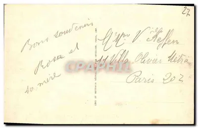 Les Andelys — Vista Geral — LL. — 77 — Verso