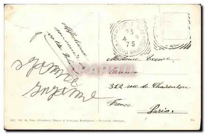 Bordighera - Marosi e la Villa Charles Garnier — Rewers