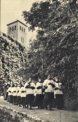 Peregrinação a São José d'Allex — Drôme — Foto Bergé, Lyon