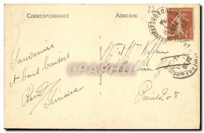 Louvières — Jezioro i Kioszek — Wydawnictwo Duro, nr 110 — Rewers