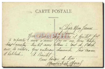 Louviers — Castello di PINTERVILLE — editore anonimo, n° 354 — Verso