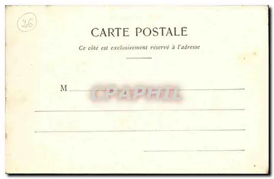 Ruïnes van het Kasteel van Crussol — In de buurt van Valence — Collectie P. P., Valence, n°26 — Achterkant