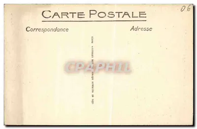 Monaco - Vista del Palacio del Príncipe - L.L. Selbota — Reverso