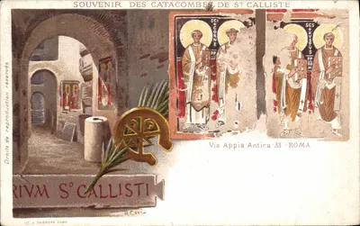 Katakomby św. Kalysty — Pamiątka katakomb św. Kalysty — R. Cavi, Rzym