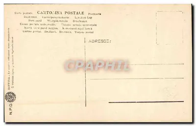 Firenze. S. Maria Novella. Facclata. — Wydawca N.P.G. — N° 46a — Rewers