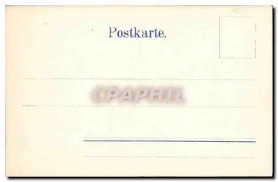 Coblence — vue du Rhin et du monument équestre — Verlag von W. Groos, Kgl. Hofbuchhandlung, Coblenz — Rewers
