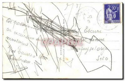 Caille (A.M.) — As Moles de Trigo Prontas para Serem Moídas — Éditions Martineau, Nice — Verso