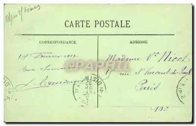 Monte-Carlo — A Terrasse e o Casino — LL — Verso
