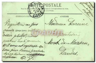 Monte-Carlo — A Facha do Casino — L.L. — Verso